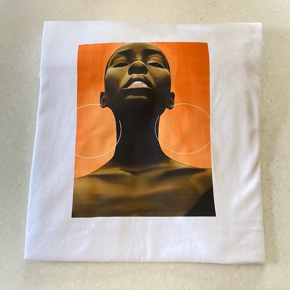 Beautiful Sista girl tee by Undefeated Energy.